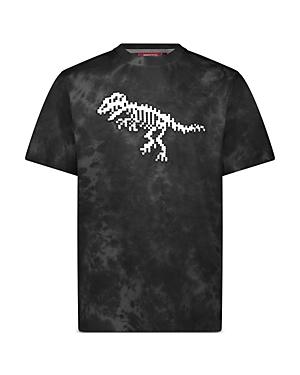 8-bit By Mostly Heard Rarely Seen Dino Skeleton Graphic Tee