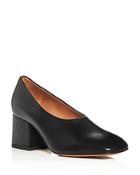 Marni Women's Square-toe Block-heel Pumps