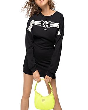 Pinko Graphic Sweatshirt Dress