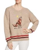 Mother The Boxy Embroidered Sweater