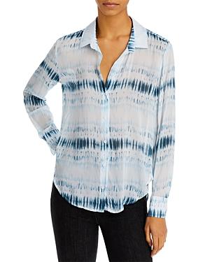 Bella Dahl Tie Dye Flowy Button Down Shirt