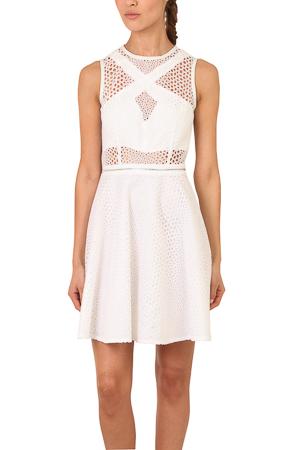 Yigal Azrouel Yigal Azrou&euml;l Optic Eyelet Dress