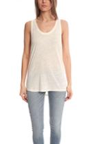 Acne Belief Linen Tank