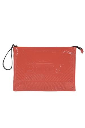 Corto Moltedo Cassette Big Clutch Red Patent