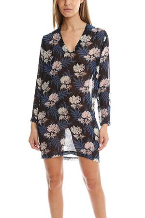 Ganni Park Row Georgette Dress