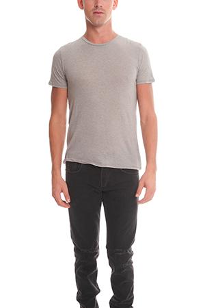 Blue&cream Tee Shirt Light Grey
