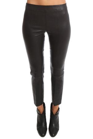 Vince Stitch Front Leather Legging