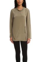 3.1 Phillip Lim Ls Blouse With Flared Sleeve