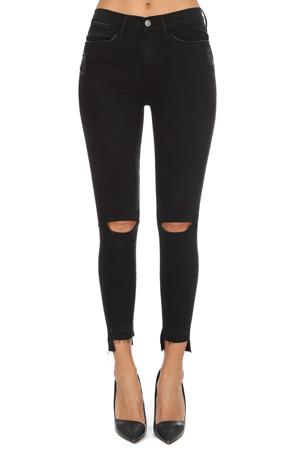 Frame Denim Le High Skinny Cutout Jean