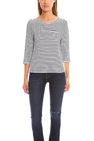 A.p.c. Marine Lagune Fine Line Tee