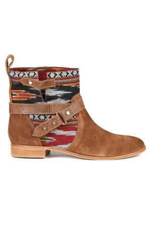 Cynthia Vincent West Ikat Engineer Boot