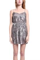 12th Street By Cynthia Vincent Sequin Slip Dress