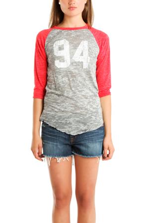 Blue&cream X Gianni Teen Spirit Baseball Tee