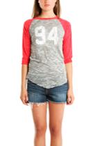Blue&cream X Gianni Teen Spirit Baseball Tee