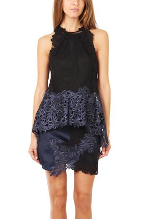 3.1 Phillip Lim Sleeveless Floral Lace Tank