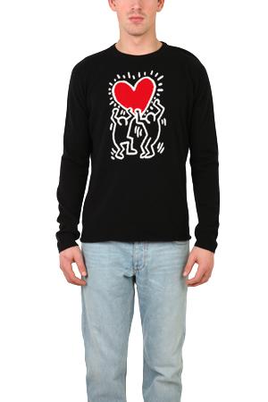 Lucien Pellat-finet Cashmere Keith Haring Sweater