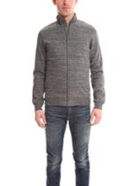 Vince Full Zip Mock Neck Sweatshirt