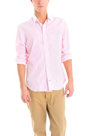 Blue&cream Private Label Pinstripe Button Down