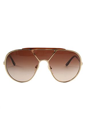 Stella Mccartney Gold Ultra Aviator Sunglasses