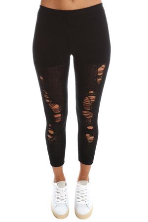 R13 Ripped Cashmere Leggings