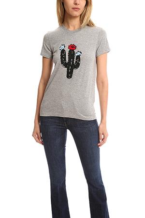 Markus Lupfer Cactus Embellished Kate Tee