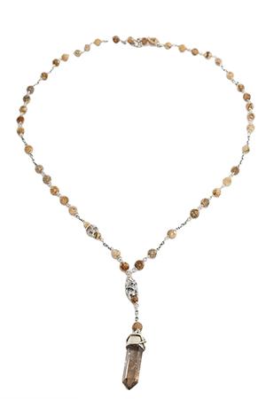 Chan Luu Picture Stones Necklace With Pendant