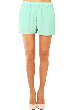 Acne Bacall Crinkle Shorts