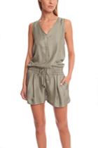 Rag & Bone Elsa Vetiver Romper