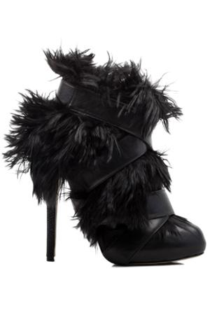 Chrissie Morris Claudia Alpaca Fur Bootie