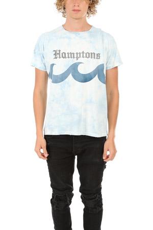 Remi Relief X Blue&cream Tie Dye Hamptons Wave Tee