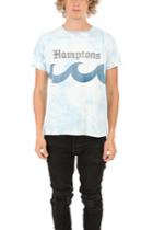 Remi Relief X Blue&cream Tie Dye Hamptons Wave Tee