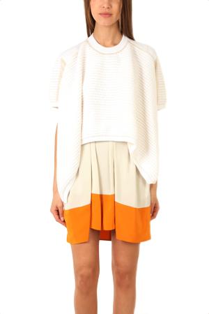 3.1 Phillip Lim Asymmetrical Short Sleeve Pullover