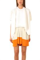 3.1 Phillip Lim Asymmetrical Short Sleeve Pullover