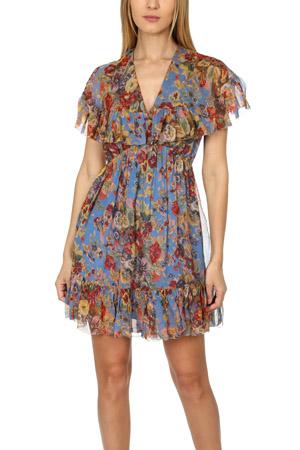 Zimmermann Lovelorn Frill Cape Dress