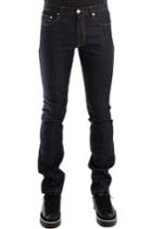 Blue&cream Skinny Raw Indigo Selvedge Denim