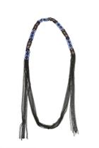 Chan Luu Blue Glass Bead Necklace