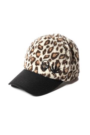 Lucien Pellat-finet Fleece Leopard Cap