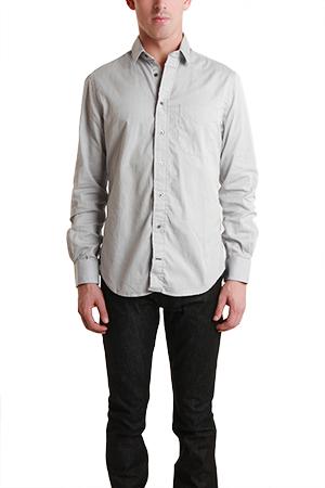 Blue&cream Grey Pinpoint Shirt