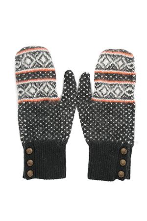 Rag & Bone Grayling Fairisle Mittens