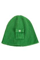 Qi Cashmere Ribbed Beanie