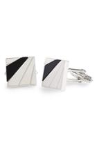 Lanvin Square Onyx Cuff Links