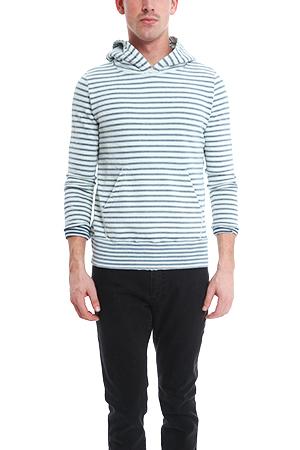 Remi Relief Indigo Border Sweatshirt