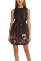 Red Valentino Floral Tank Dress