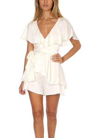 Zimmermann Wrap Playsuit