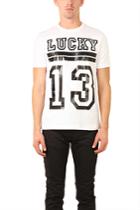 Markus Lupfer Lucky 13 Black Foil Tee