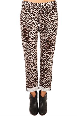 Rag & Bone Boyfriend Snow Leopard Jean