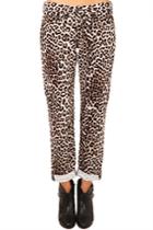 Rag & Bone Boyfriend Snow Leopard Jean