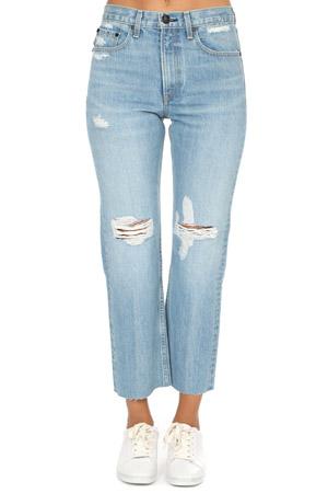 Rag & Bone Straight Distressed Jean