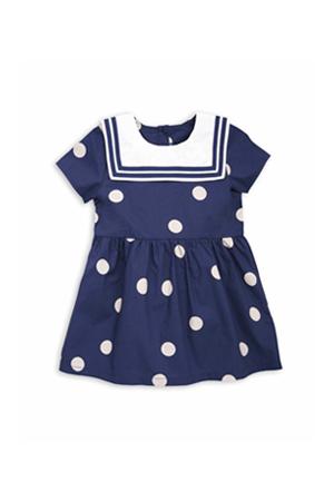 Mini Rodini Dot Woven Sailor Dress