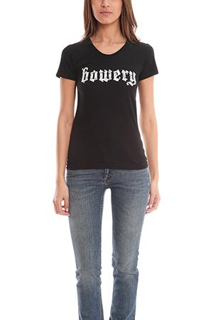 Blue&cream Black Bowery Tee